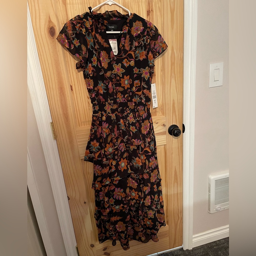 Floral Ruffle Dress
